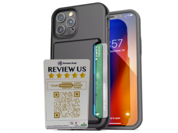 NFC + QR CODE REVIEW CARD